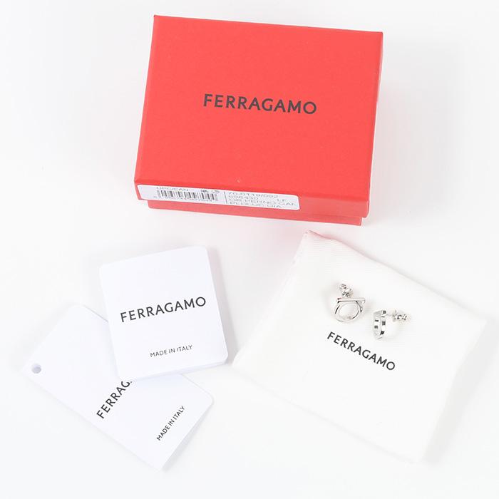 FERRAGAMO フェラガモ ガンチーニ ピアス 760119 696430 FERRAGAMO フェラガモ ガンチーニ ピアス 760119 696430