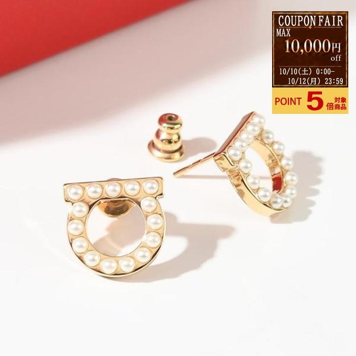 FERRAGAMO（フェラガモ） アクセサリー ピアス ガンチーニ クリスタル