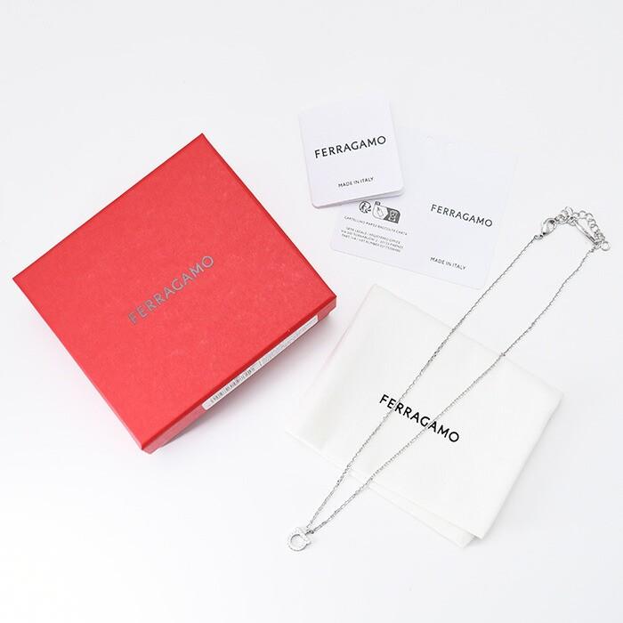 FERRAGAMO（フェラガモ） ガンチーニ クリスタル ネックレス