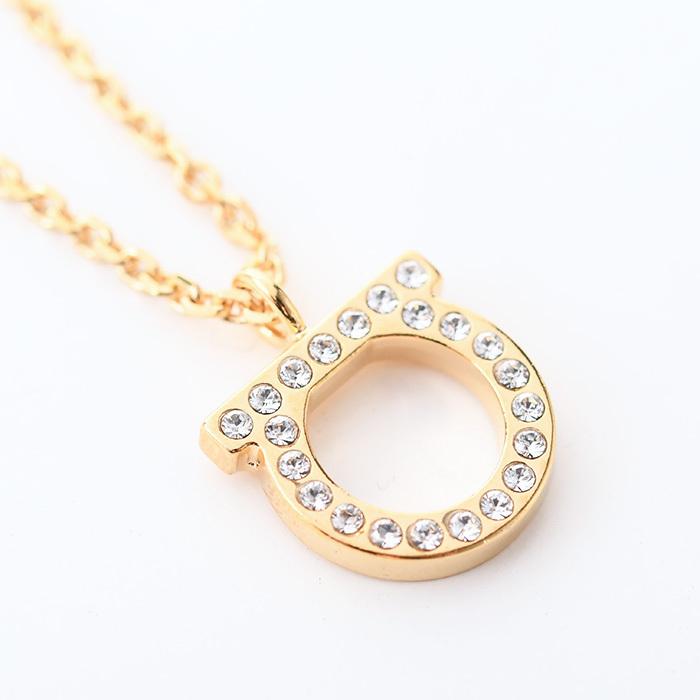 FERRAGAMO フェラガモ アクセサリー ガンチーニ クリスタル