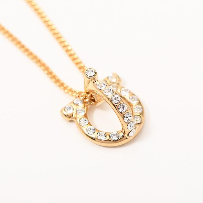 FERRAGAMO フェラガモ ネックレス アクセサリー ガンチーニ 3D