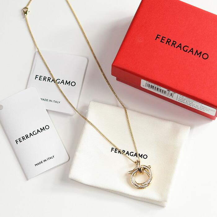 FERRAGAMO フェラガモ ネックレス アクセサリー ガンチーニ 760609