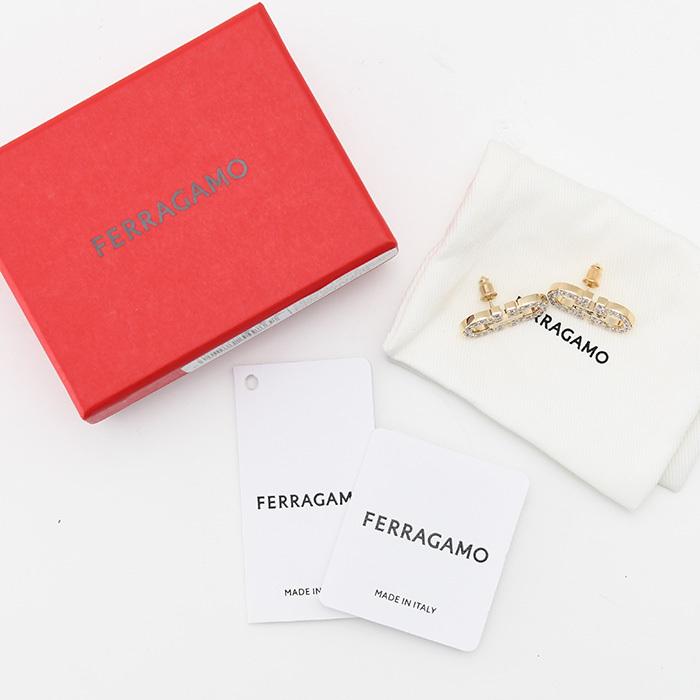 FERRAGAMO（フェラガモ） アクセサリー ピアス ダブル・ガンチーニ