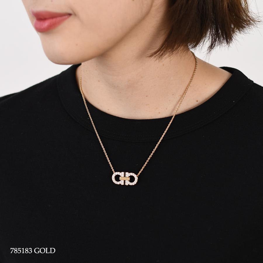 FERRAGAMO（フェラガモ） アクセサリー ペンダント ダブル・ガンチーニ