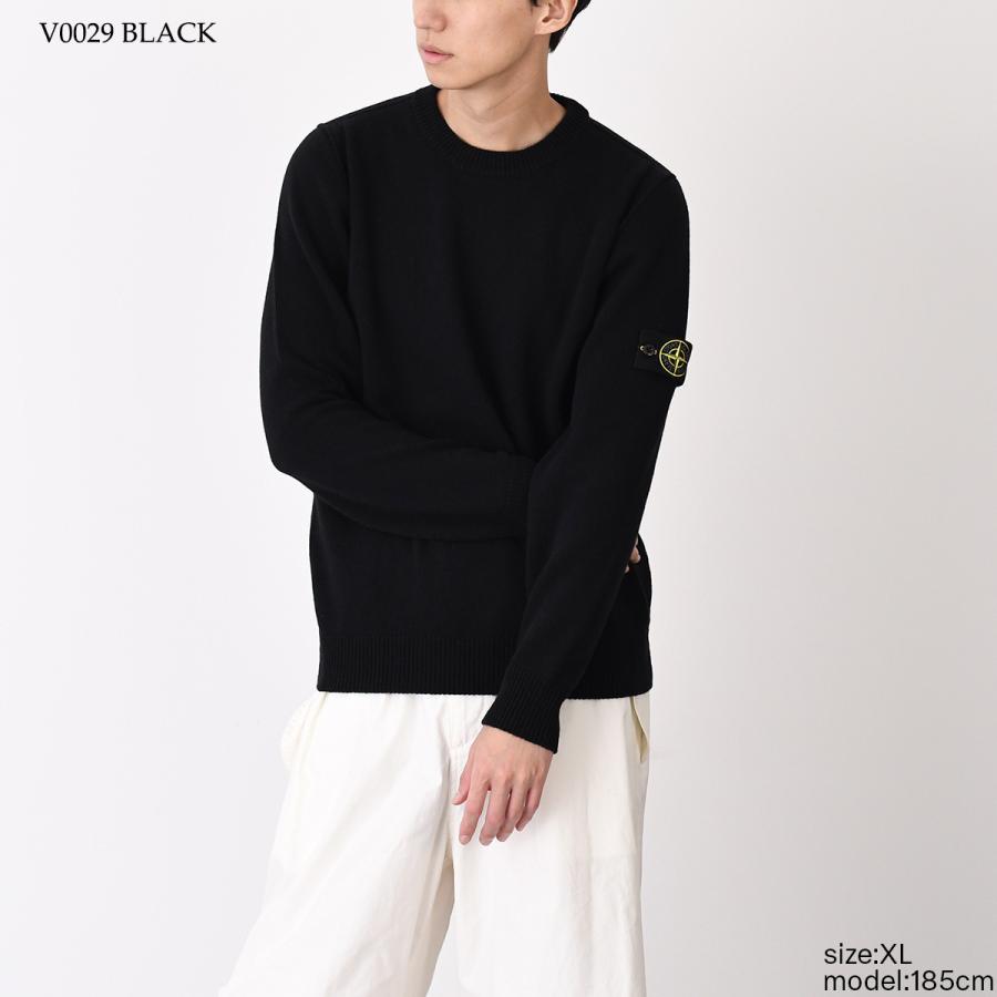 STONE  ウールニット セーター Sサイズ STONE ISLAND ☆ Lambswool Crewneck Knit [正規品/関税込] (STONE