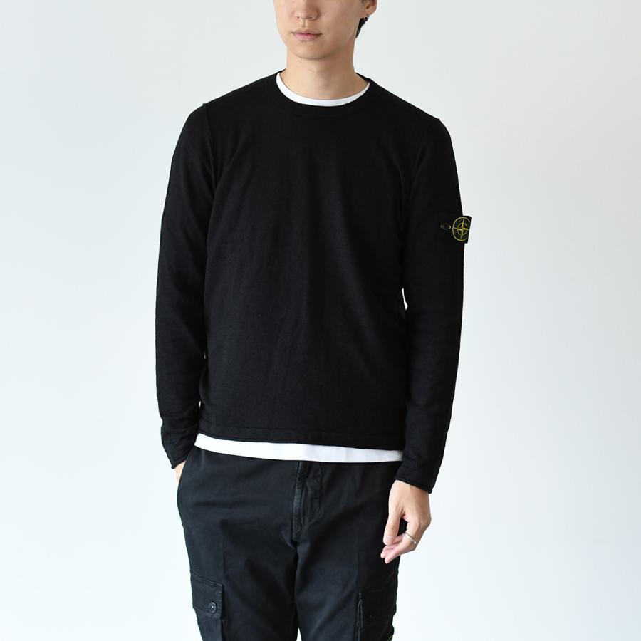 STONE ISLAND ストーンアイランド トップス ニット クルーネック STONE ISLAND ストーンアイランド トップス ニット クルーネック