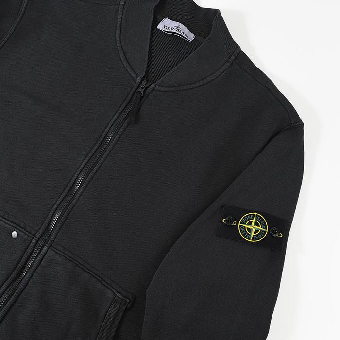 ストーンアイランド ジップ スウェット XLサイズ ブラック ストーンアイランド ジップ スウェット XLサイズ ブラック STONE