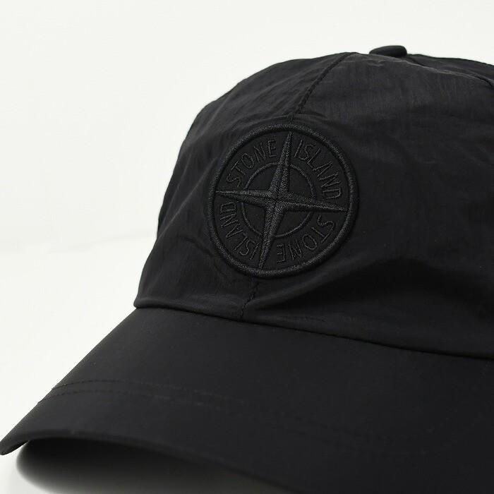 STONE ISLAND（ストーン アイランド） 帽子 キャップ NYLON METAL IN