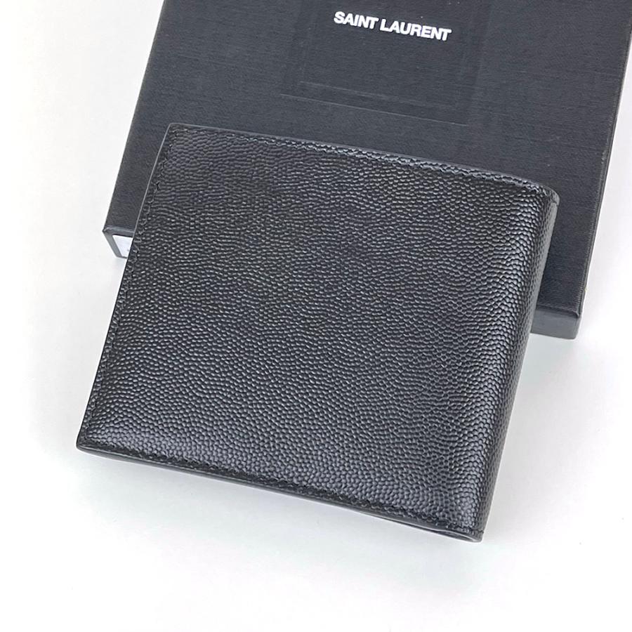SAINT LAURENT サンローラン 財布 折りたたみ財布 メンズ コインケース ...