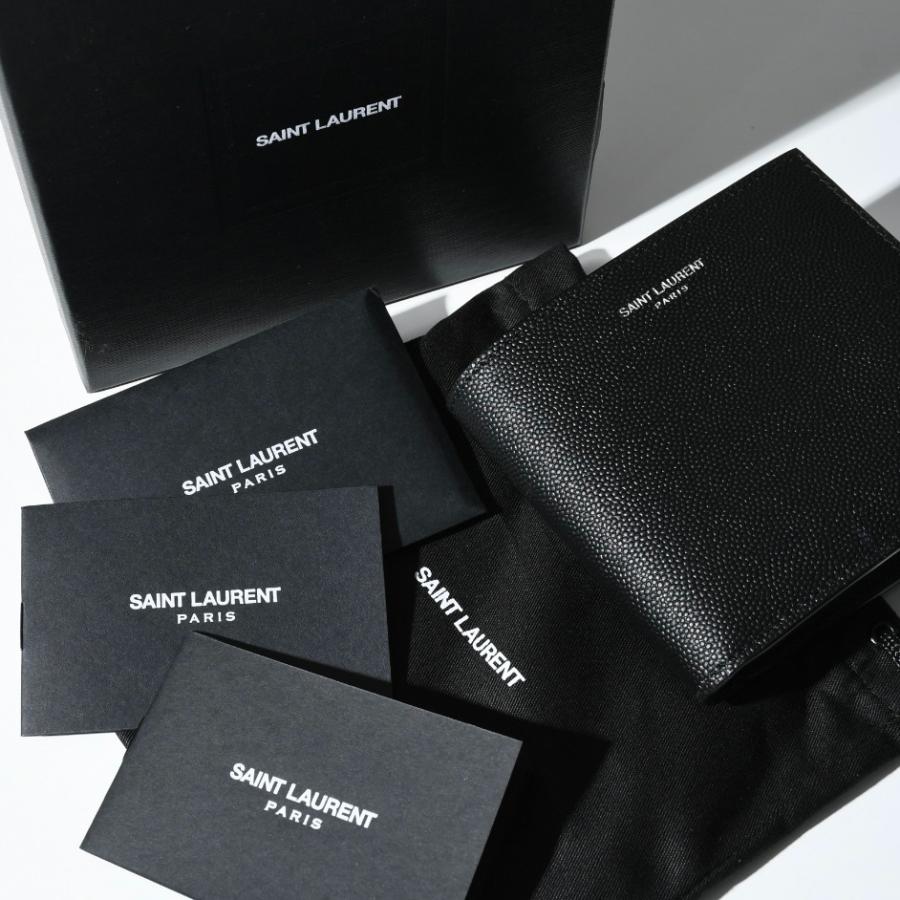 SAINT LAURENT サンローラン 財布 折りたたみ財布 メンズ コインケース