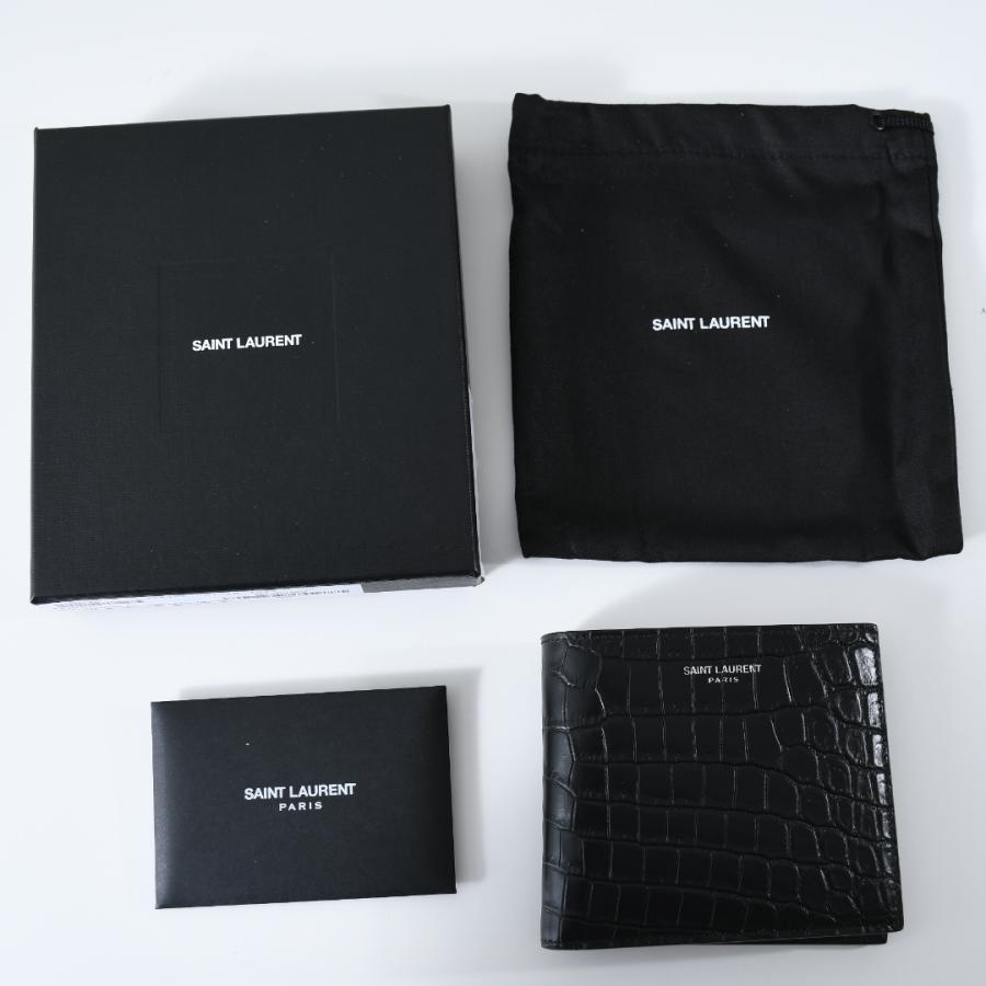 SAINT LAURENT サンローラン 二つ折り財布 財布 クラシック EAST/WEST