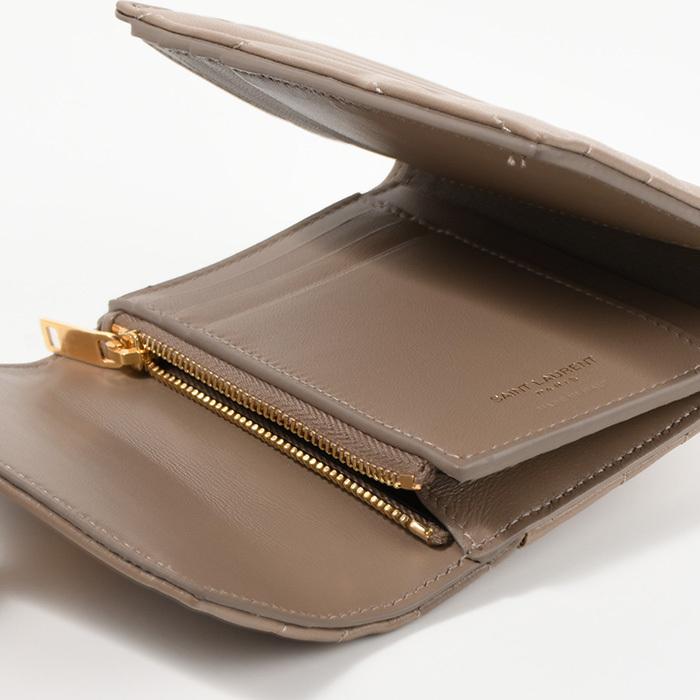 SAINT LAURENT サンローラン 財布 キルティングラムスキン製 SAINT LAURENT サンローラン 財布 キルティングラムスキン製