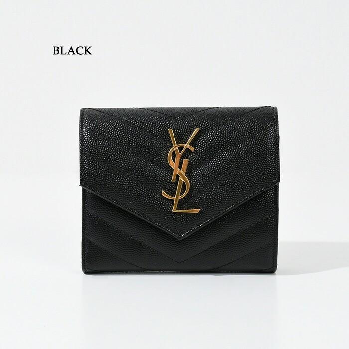 SAINT LAURENT サン ローラン WALLET モノグラムコンパクト