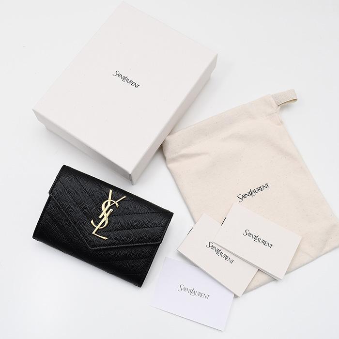 サンローラン　ウォレット　箱あり！ Saint Laurent *サンローラン* パリ ランヤード ウォレット
