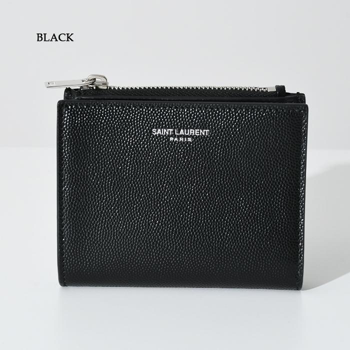 SAINT LAURENT サンローラン ウォレット 2つ折りレザー財布 SAINT LAURENT サンローラン ウォレット 2つ折りレザー財布