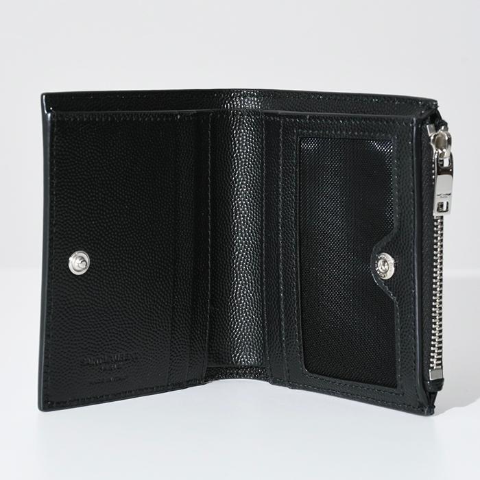 SAINT LAURENT サンローラン ウォレット 2つ折りレザー財布 SAINT LAURENT サンローラン ウォレット 2つ折りレザー財布