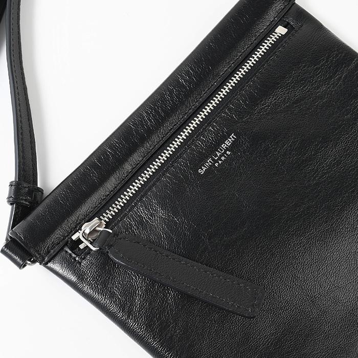 SAINT LAURENT ブラック ボディバッグ Saint Laurent シティ ショルダーバッグ | ブラック | FARFETCH JP