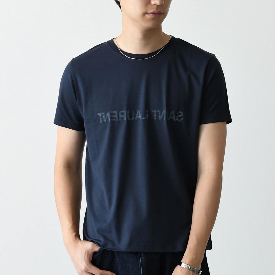 【Saint Laurent】サンローラン リバースTシャツ SAINT LAURENT サンローラン Tシャツ トップス リバースTシャツ