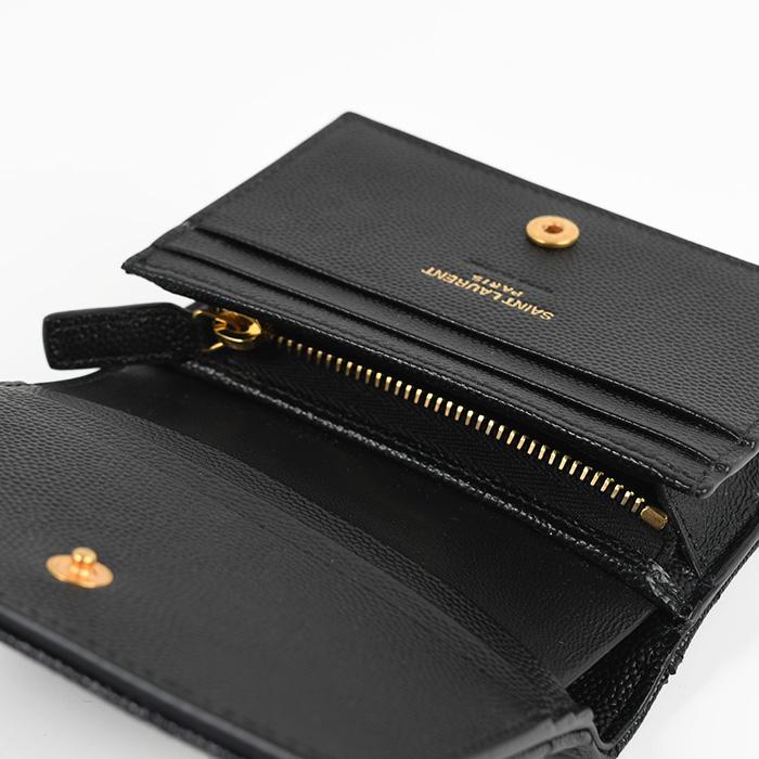 サンローラン 折りたたみミニ財布 国内即発 SAINT LAURENT YSL オリガミ タイニーウォレット