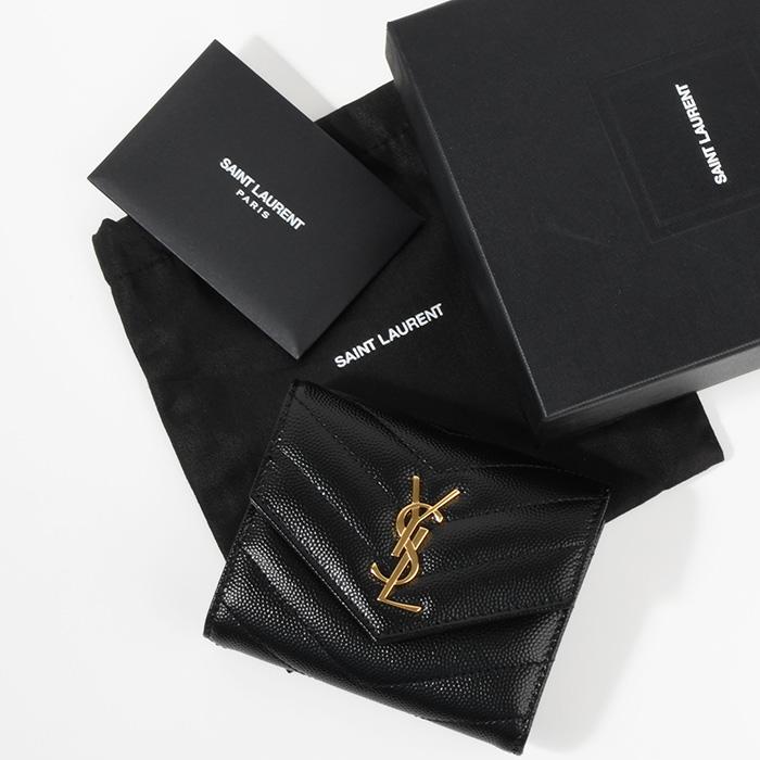 SAINT LAURENT サンローラン 財布 モノグラム マルチフォールド SAINT LAURENT サンローラン 財布 モノグラム マルチフォールド