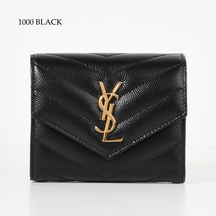 SAINT LAURENT サンローラン 財布 モノグラム マルチフォールド SAINT LAURENT サンローラン 財布 モノグラム マルチフォールド