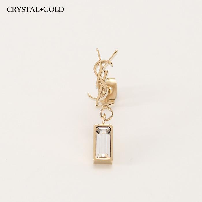 サンローラン カサンドレ シングルピアス　ゴールド SAINT LAURENT サンローラン YSL アクセサリー ピアス