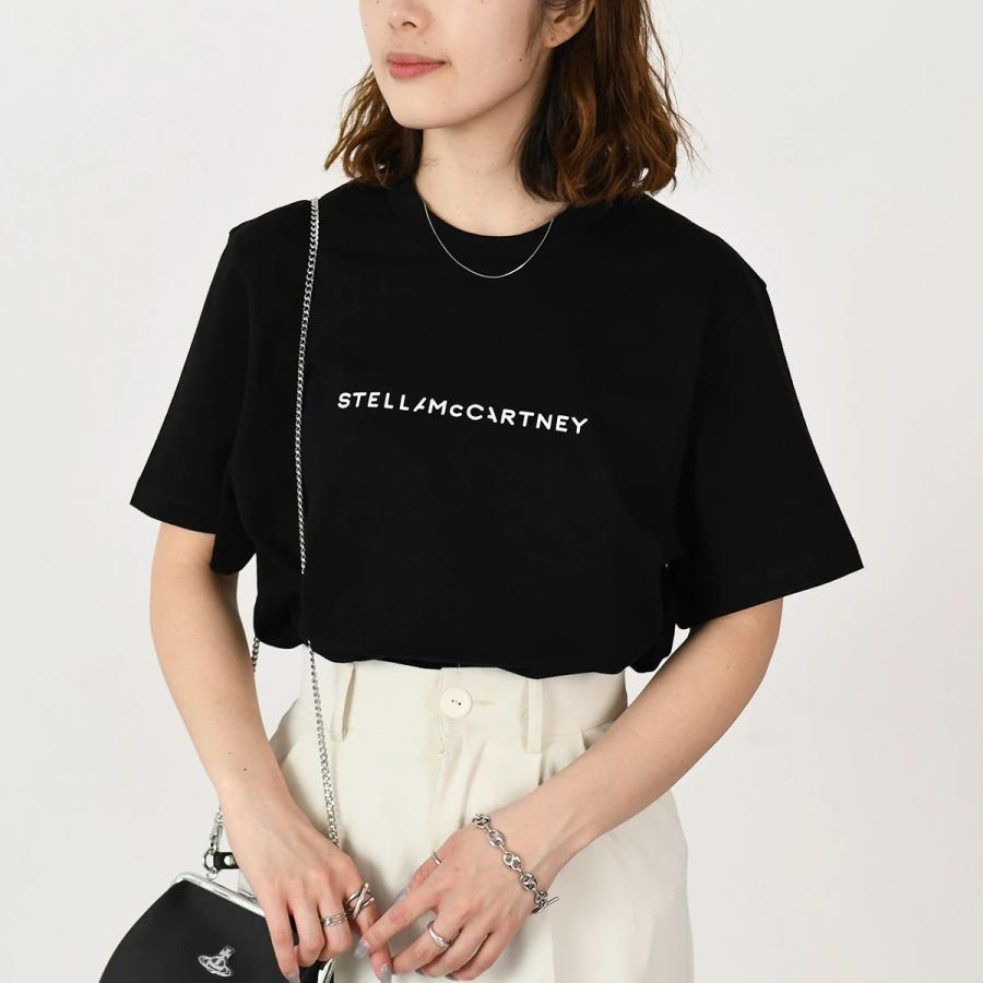 STELLA McCARTNEY Tシャツ・カットソー 黒 2318625Y0066 Stella McCartney STELLA MCCARTNEY ステラ マッカートニー T