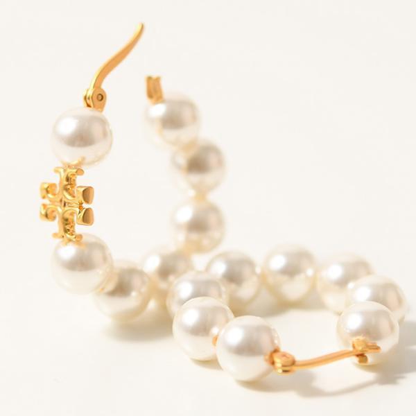 TORY BURCH（トリーバーチ） ピアス アクセサリー キラ パール フープ