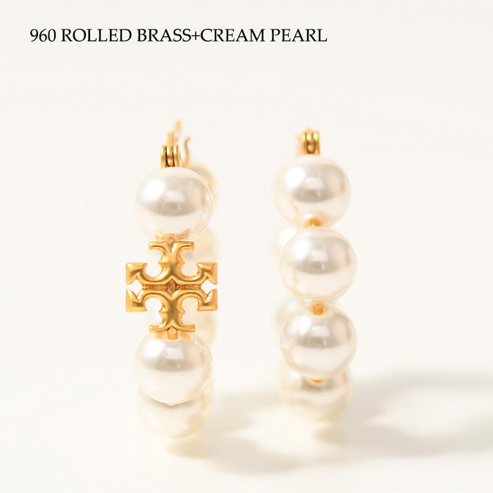 TORY BURCH（トリーバーチ） ピアス アクセサリー キラ パール フープ