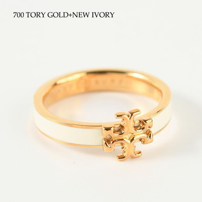 TORY BURCH トリーバーチ リング 指輪 アクセサリー キラ エナメル 143760 レディース ゴールド ブラック ホワイト_3