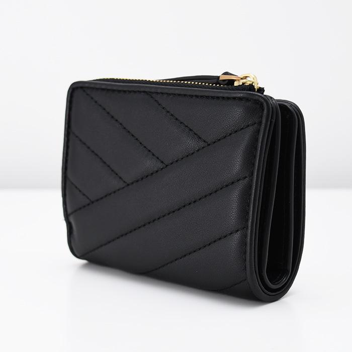 良品✨️　トリーバーチ　キラ　シェブロン　バイフォールドウォレット　折り財布 TORY BURCH（トリーバーチ） ウォレット 財布 キラ シェブロン バイ