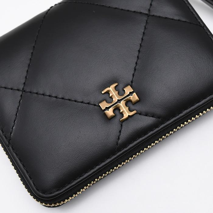 トリーバーチTORYBURCH　ブラックレザー ダイヤモンドキルト　財布　レザー TORY BURCH（トリーバーチ） 新品・正規品 決算セール☆トリーバーチ