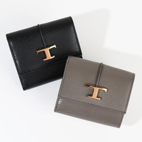 TOD'S（トッズ） ウォレット T タイムレス レザー XAWTSKB2000TLS