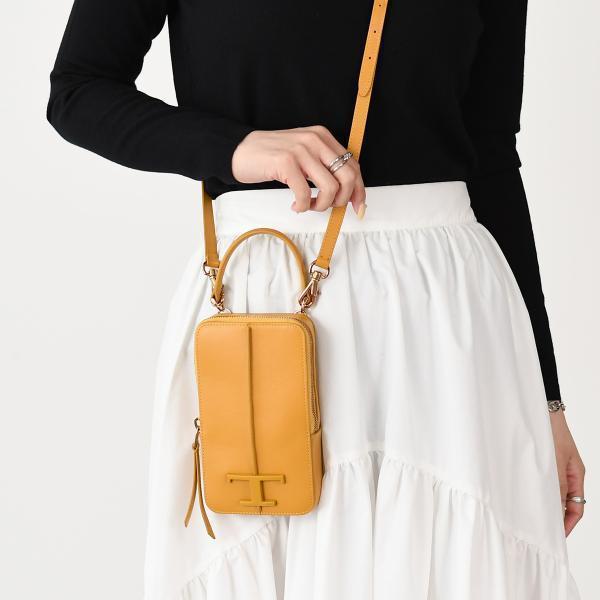 TOD'S（トッズ） バッグ T タイムレス レザー スマートフォン バッグ