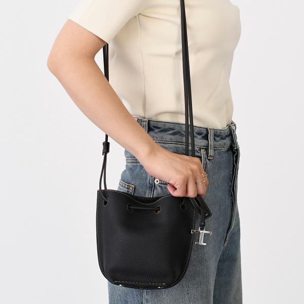 TOD'S（トッズ） ショルダーバッグ レザー バケット バッグ マイクロ