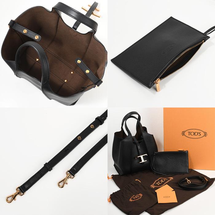 TOD'S トッズ バッグ 2WAY Tタイムレス レザー ミニショッピング TOD'S トッズ バッグ 2WAY Tタイムレス レザー ミニショッピング