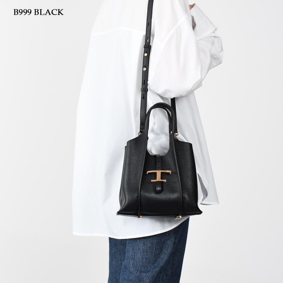 TOD'S トッズ バッグ 2WAY Tタイムレス レザー ミニショッピング TOD'S トッズ バッグ 2WAY Tタイムレス レザー ミニショッピング