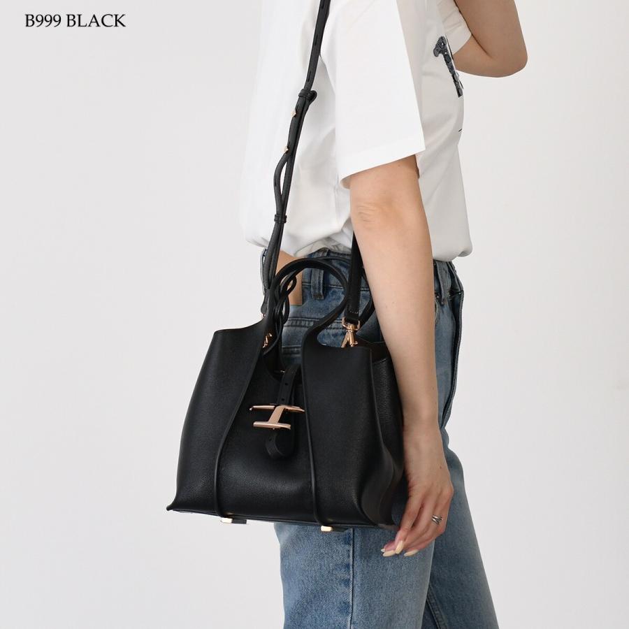 TOD'S（トッズ） バッグ 2WAY Tタイムレス レザー ミニショッピング