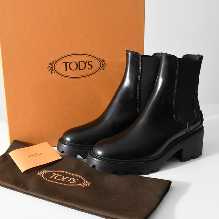 TOD'S トッズ ブーツ 靴 ショートブーツ サイドゴア レザー アンクル 