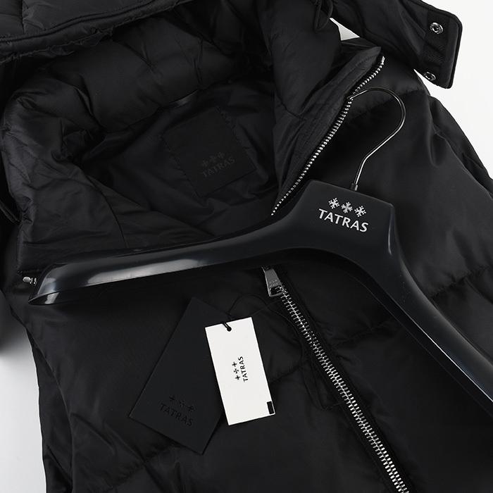 TATRAS MELKO メルコブラック フード付きダウンベスト MELKO メルコ | タトラス公式オンラインストア