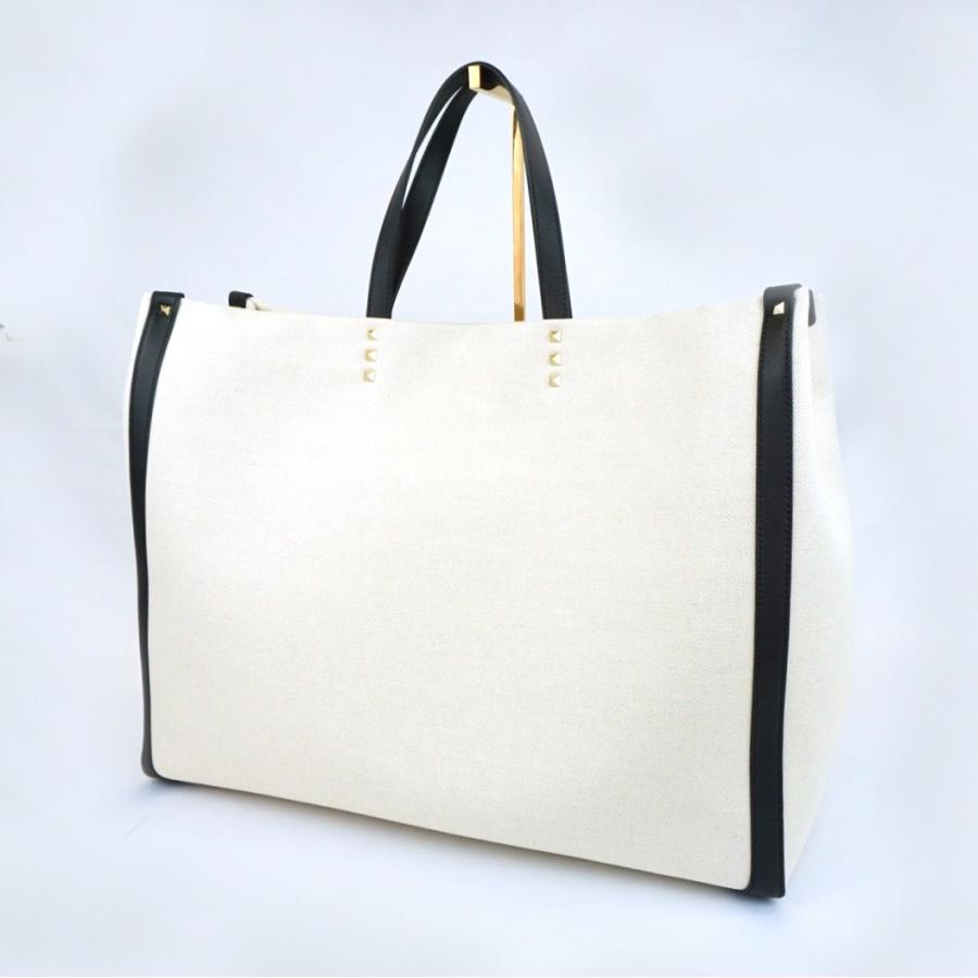 Valentino ヴァレンティノ Vltn トート バッグ White ホワイト 白 Naturale キャンバス ロゴ Bag Lサイズ 収納 Tw2b0cfwb Valentino Bag セレクトショップ Felice Yahoo 店 通販 Yahoo ショッピング