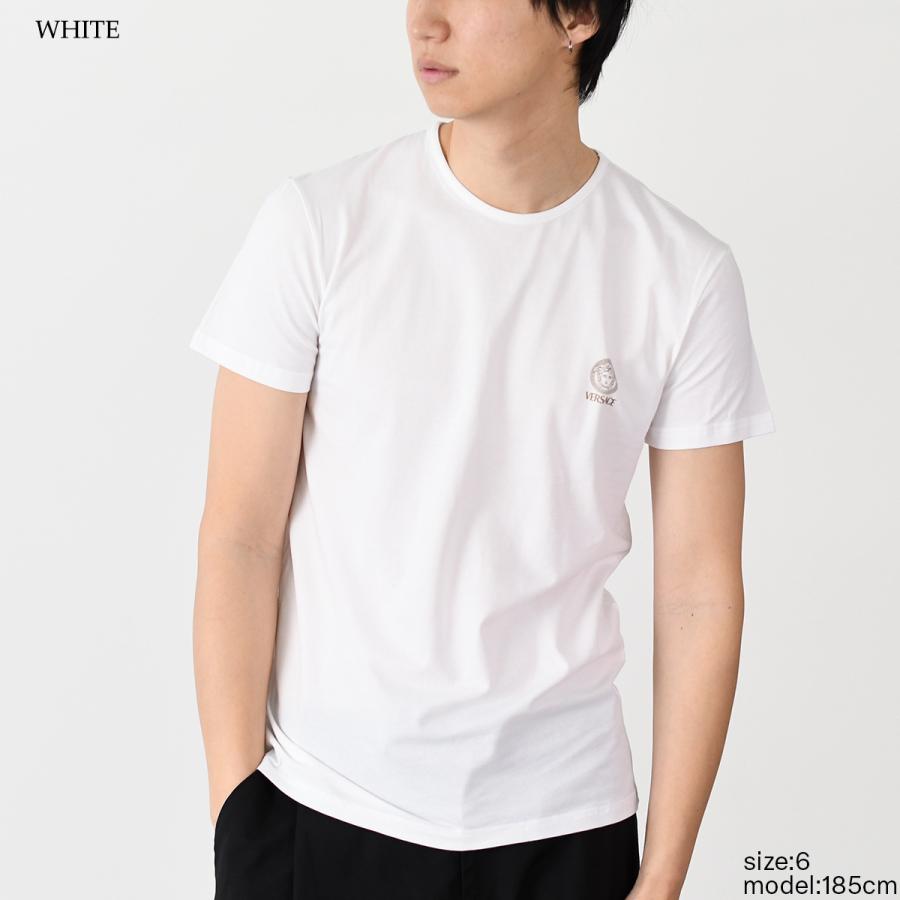 送関込み☆versace メドゥーサ Tシャツ ホワイト メドゥーサ Tシャツ ホワイト | VERSACE JP