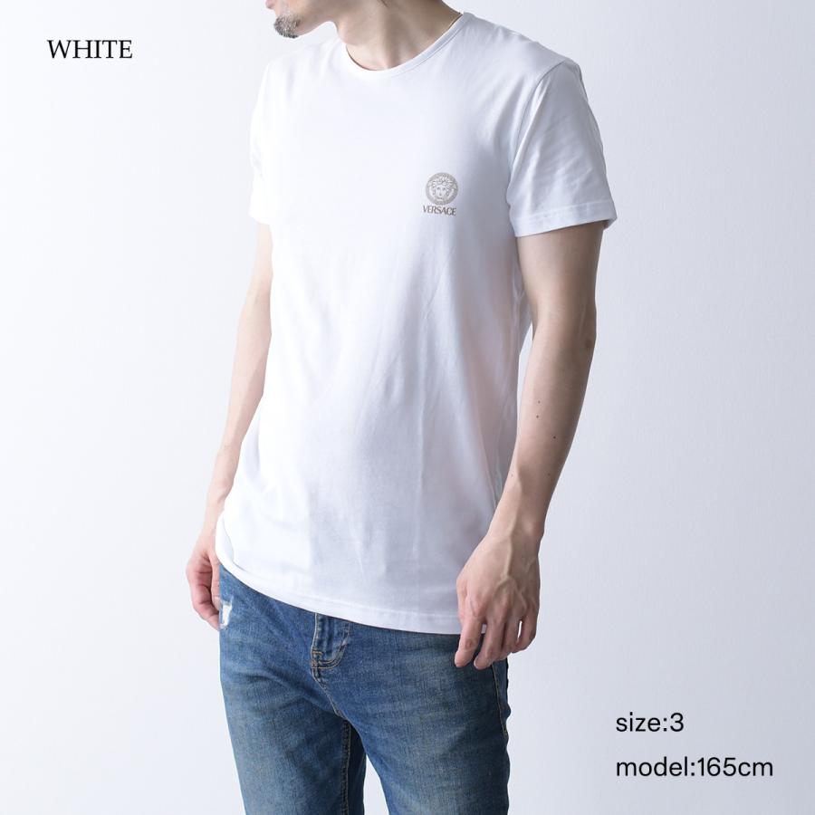 VERSACE ベルサーチ メデューサ クルーネック Tシャツ AUU01005 