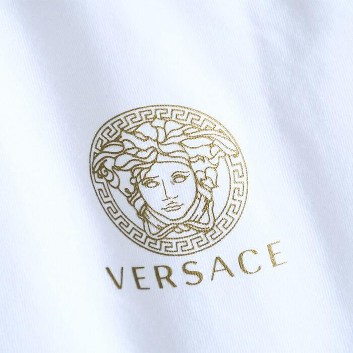 n*様 VERSACE ヴェルサーチ 38 WhiteＴシャツメデューサピン付き VERSACE（ヴェルサーチェ） 【アウトレット20％OFF】VERSACE