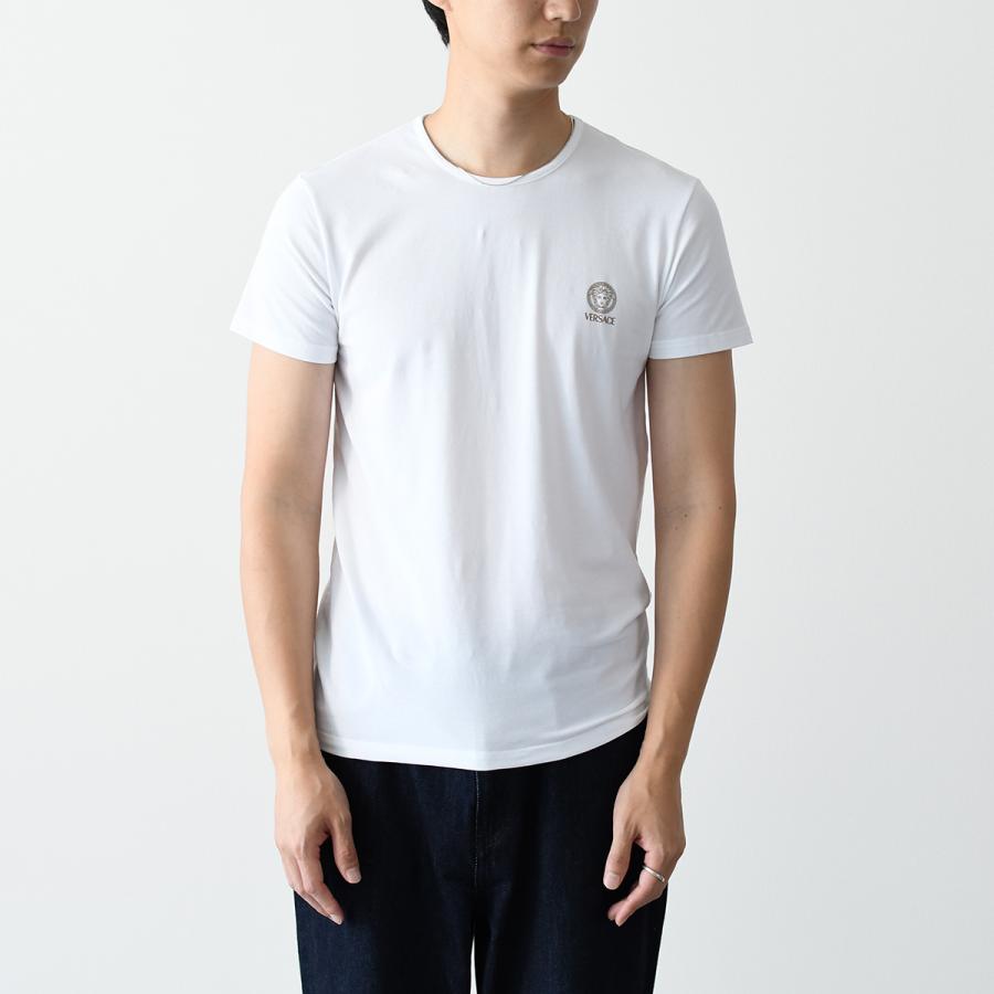 VERSACE Tシャツ 半袖 Mサイズ ホワイト 楽天市場】ヴェルサーチ Tシャツ メンズ 半袖 ブランド ロゴ