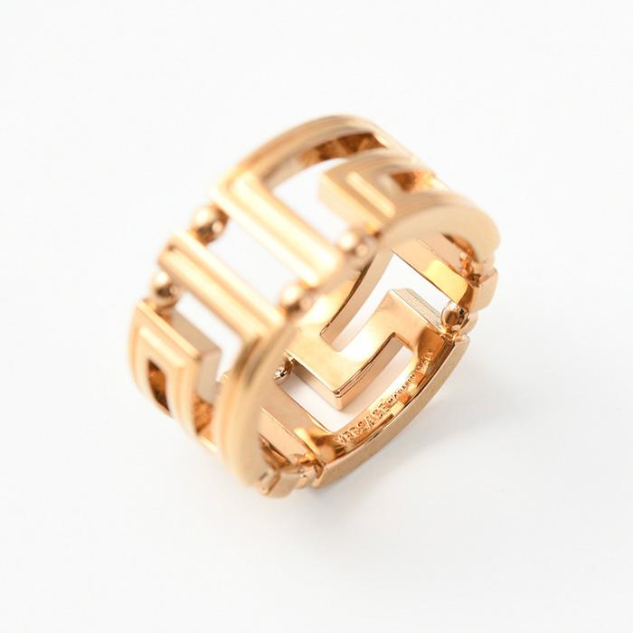 VERSACE（ヴェルサーチェ） ベルサーチ ゴールド 指輪 グレカリング