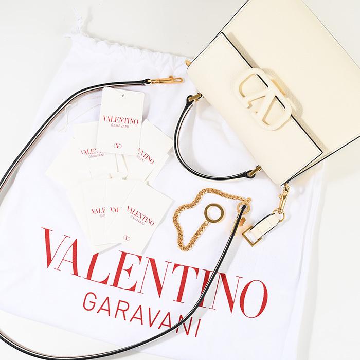 VALENTINO ヴァレンティノ VスリングカーフスキンスモールBAG VALENTINO ヴァレンティノ VスリングカーフスキンスモールBAG