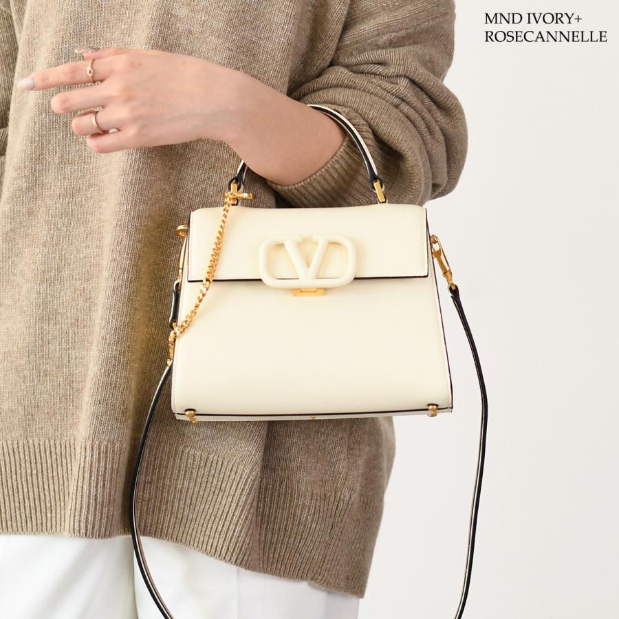 VALENTINO ヴァレンティノ VスリングカーフスキンスモールBAG VALENTINO ヴァレンティノ VスリングカーフスキンスモールBAG