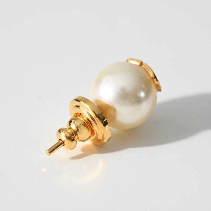 VALENTINO ヴァレンティノ ピアス アクセサリー ジュエリー 1W2J0E35 UXM シグネチャー パールピアス GOLD ゴールド ロゴ 人気 ギフト | VALENTINO | 04