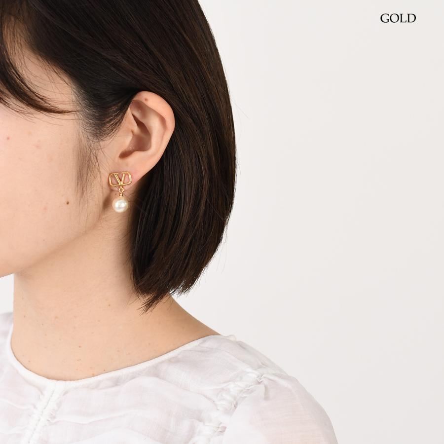 VALENTINO（ヴァレンティノ） ピアス アクセサリー Vロゴ シグネチャー